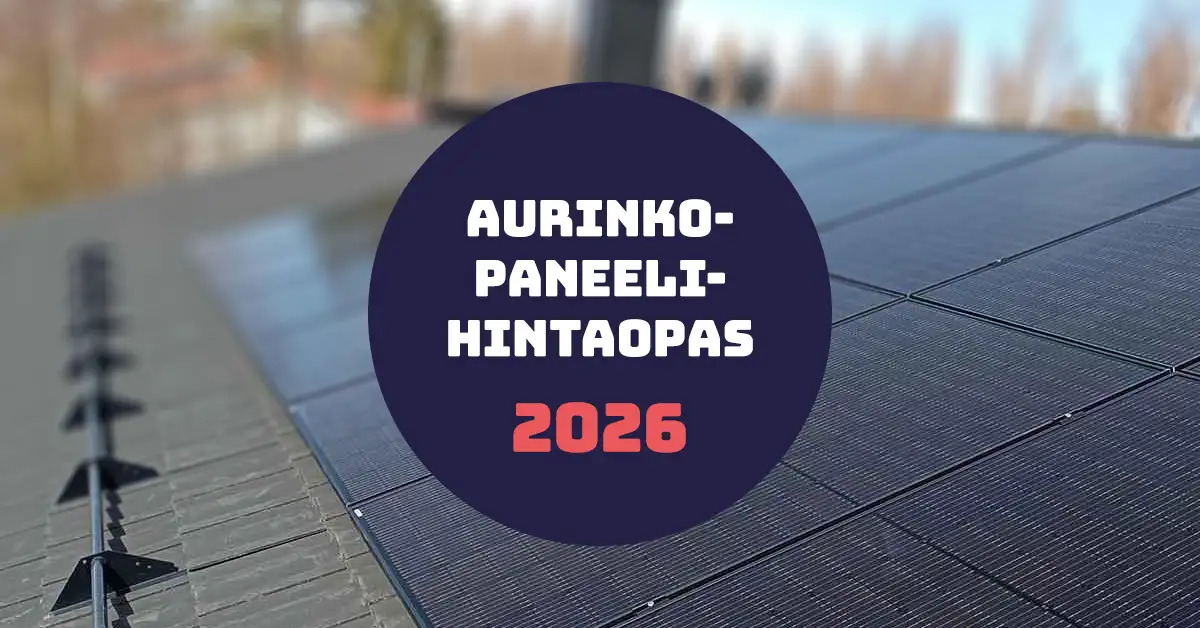 savonaurinkosahko-aurinkopaneelit-hinta-2026